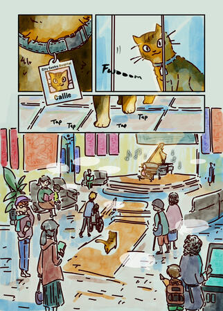 Comic colour Comic colour