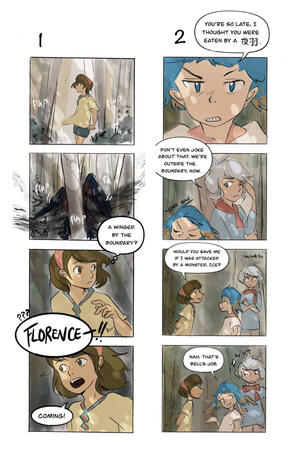 Comic 4 panel Comic 4 panel